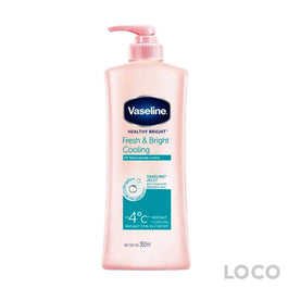 Vaseline Healthy Bright Lotion Fresh & UV 350ml - Bath Body